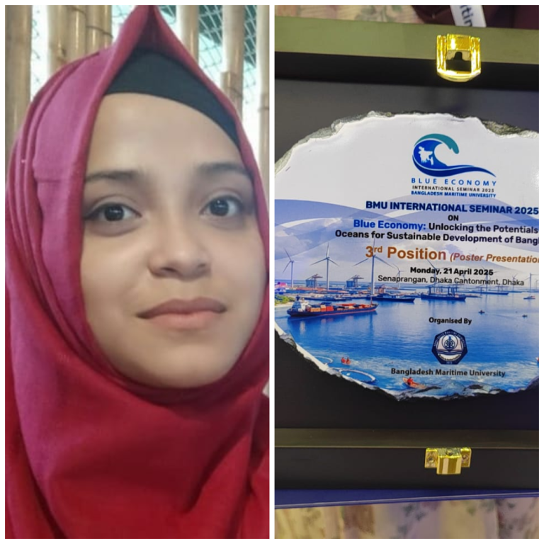Lima Wins 3rd Position in Poster Presentation